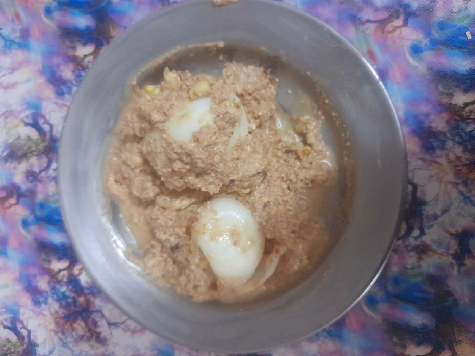 طبق مدفون البيض من أسوان.. الصورة من حنان شحاتة